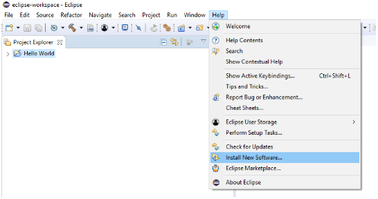 为Eclipse IDE添加新插件